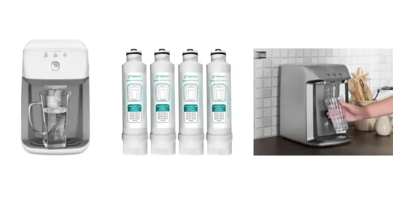 Refil do filtro Electrolux modelo PH41B em três ângulos diferentes sobre fundo branco